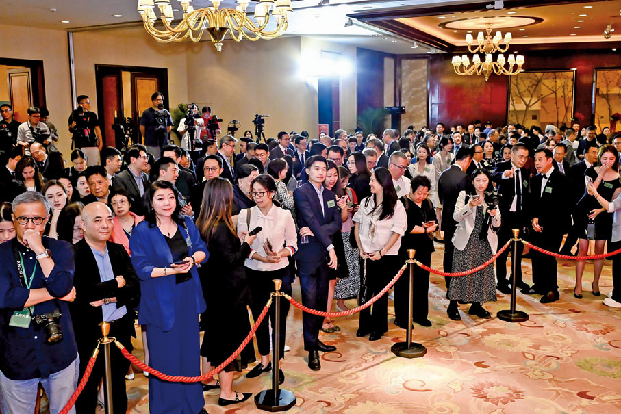 ●現場嘉賓雲集。