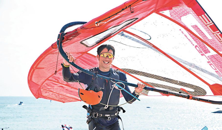 ●鄭清然在第二階段賽事表現穩健。港協暨奧委會圖片