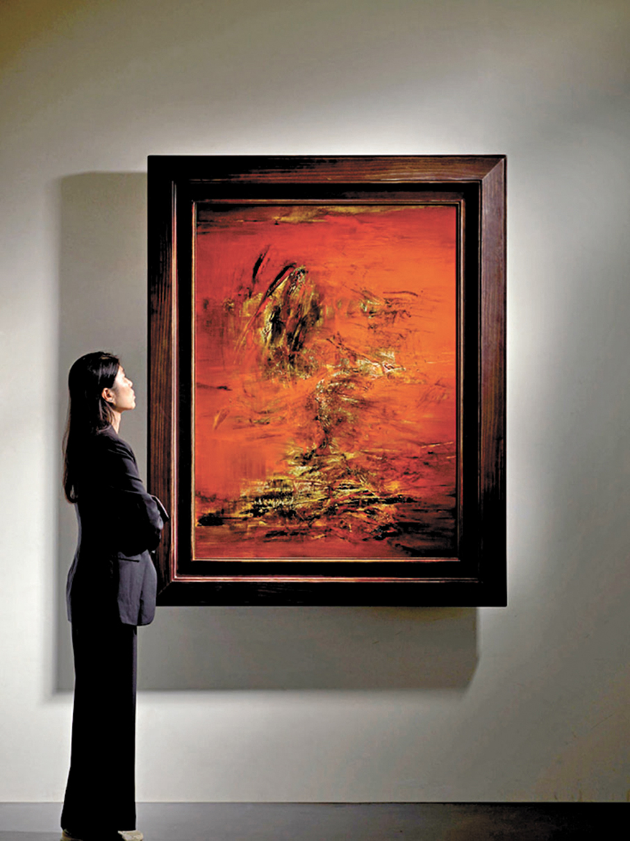 趙無極《17.3.63》