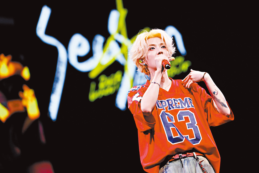 ●鹿晗一連兩晚在紅館會港迷。