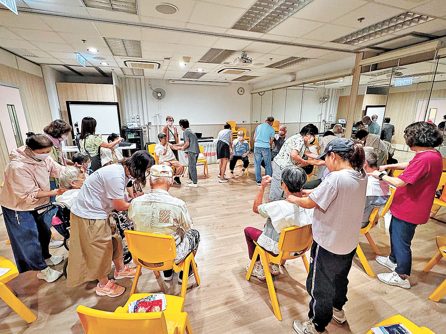 ●早前舉辦的「和富·浸大中醫國慶義診日」。