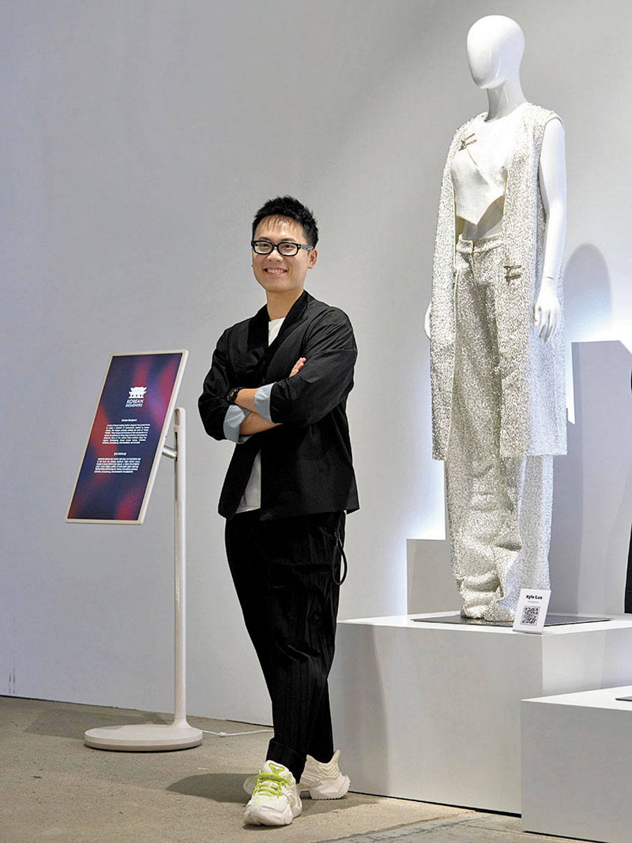 ●羅宇豪與他的展覽作品