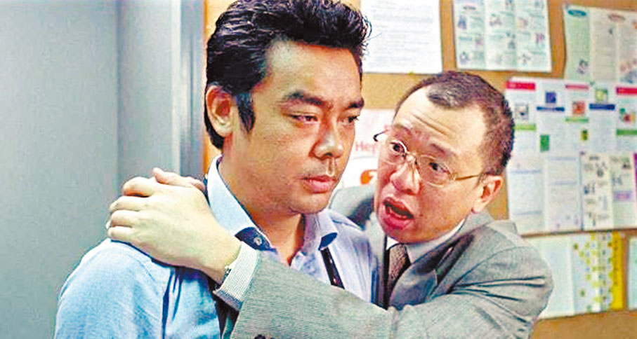 ●許紹雄與劉青雲合拍《暗戰》。