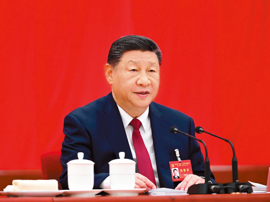 ●中國共產黨第二十屆中央委員會第四次全體會議，於今年10月20日至23日在北京舉行。中央委員會總書記習近平作重要講話。 新華社