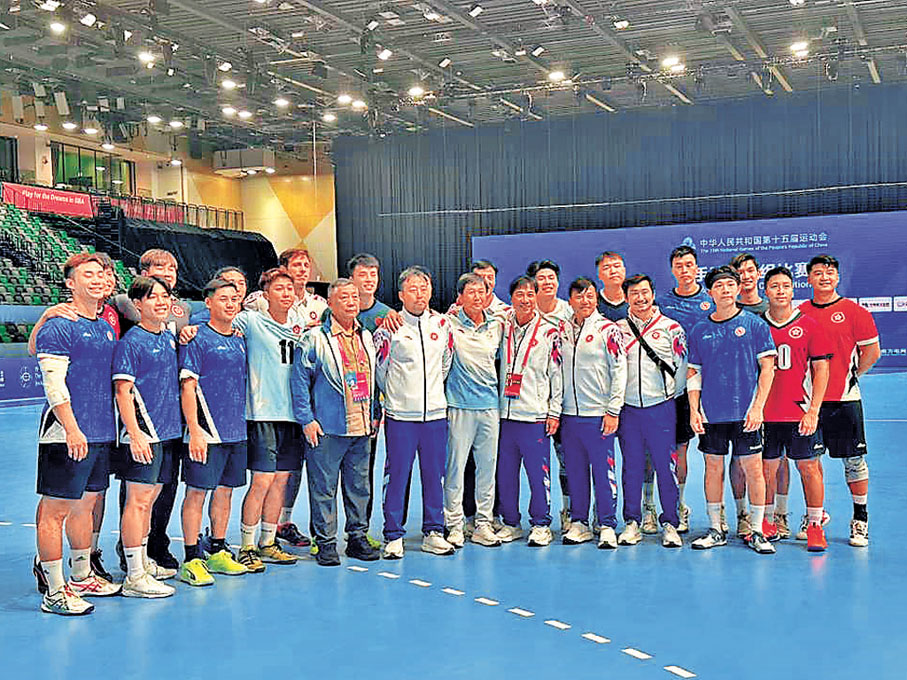 ●港隊將以踏上頒獎台為目標。 香港文匯報記者郭正謙 攝