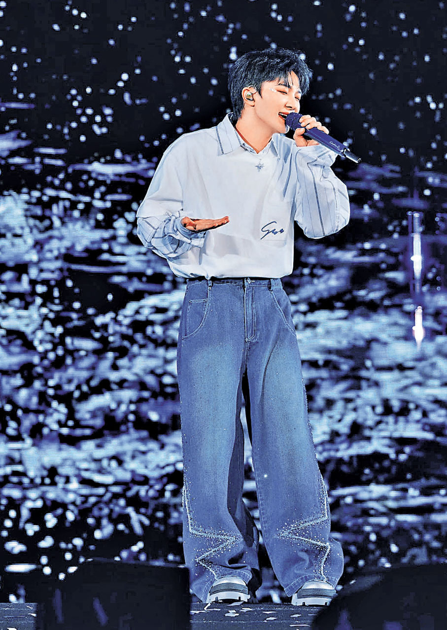 ●周深直言來港開騷「像置身夢境」。 受訪者供圖