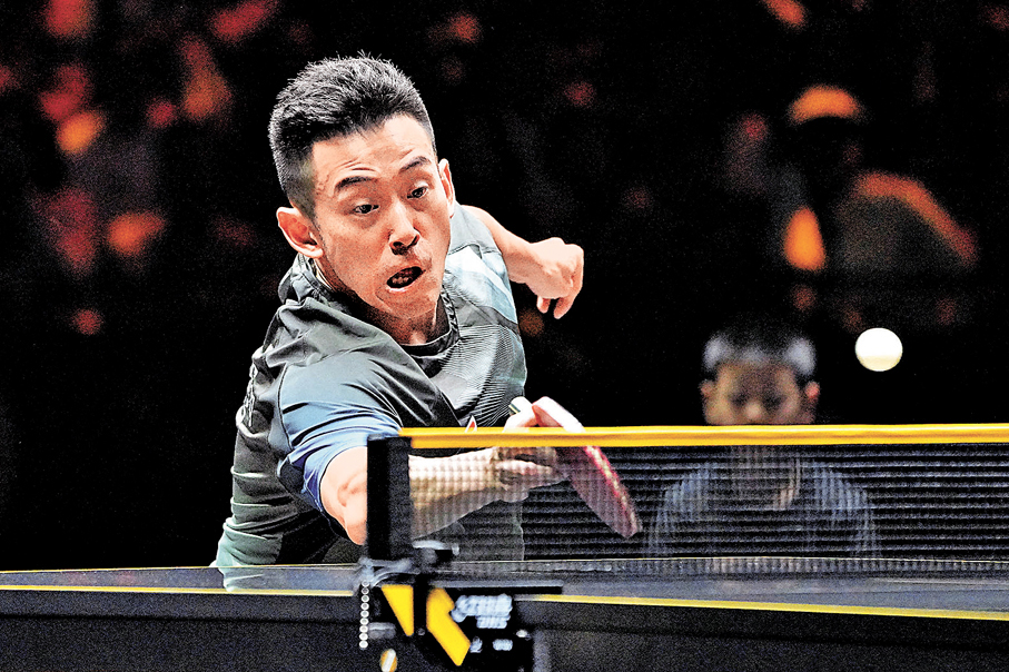 ●黃鎮廷擔任香港站首棒火炬手。 資料圖片