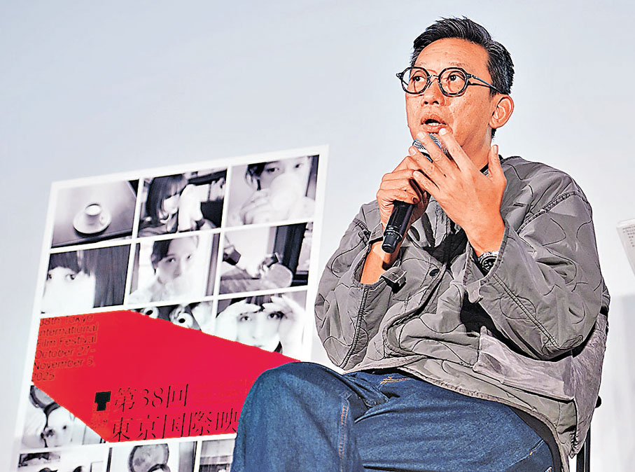 ●導演鄭保瑞舉行大師班。  主辦方供圖