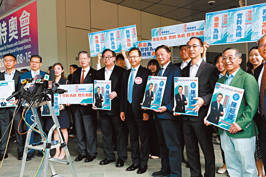 ●陳紹雄。香港文匯報記者北山彥  攝