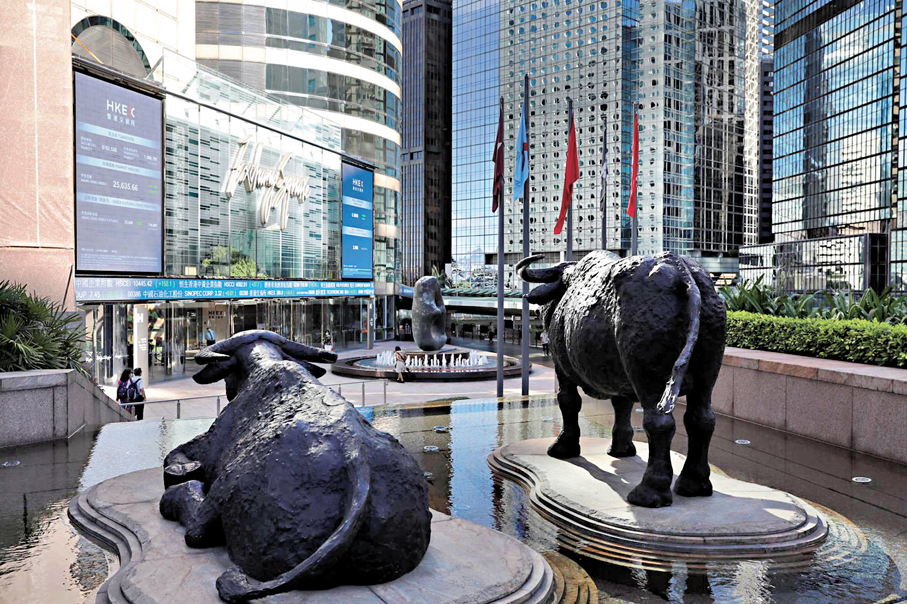 ●香港恒生科技指數推出後，首支追蹤該指數的ETF為南方東英恒生科技指數ETF（3033）。 資料圖片