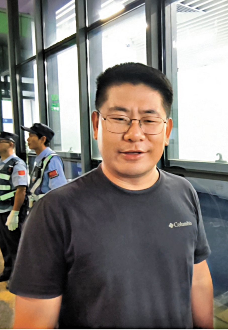 ●芯片博士王霄。香港文匯報記者趙一存 攝