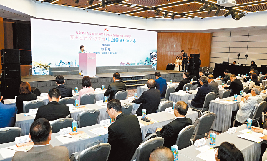 ●蔡若蓮特別呼籲，在即將到來的立法會選舉投票日踴躍投票。 大公文匯全媒體記者林少權  攝