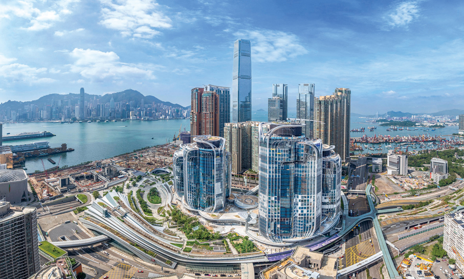 ●待高鐵站上蓋的IGC和西九藝術廣場大樓落成後，連同新地當區其他項目，將形成總樓面面積逾700萬平方呎的世界級商業綜合體。