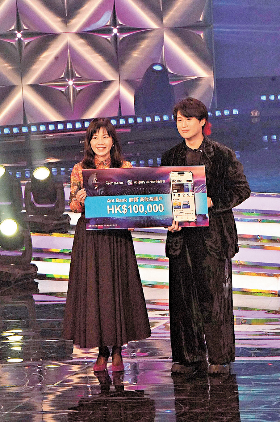 ●馮熙燮贏得10萬獎金。   香港文匯報記者子棠  攝