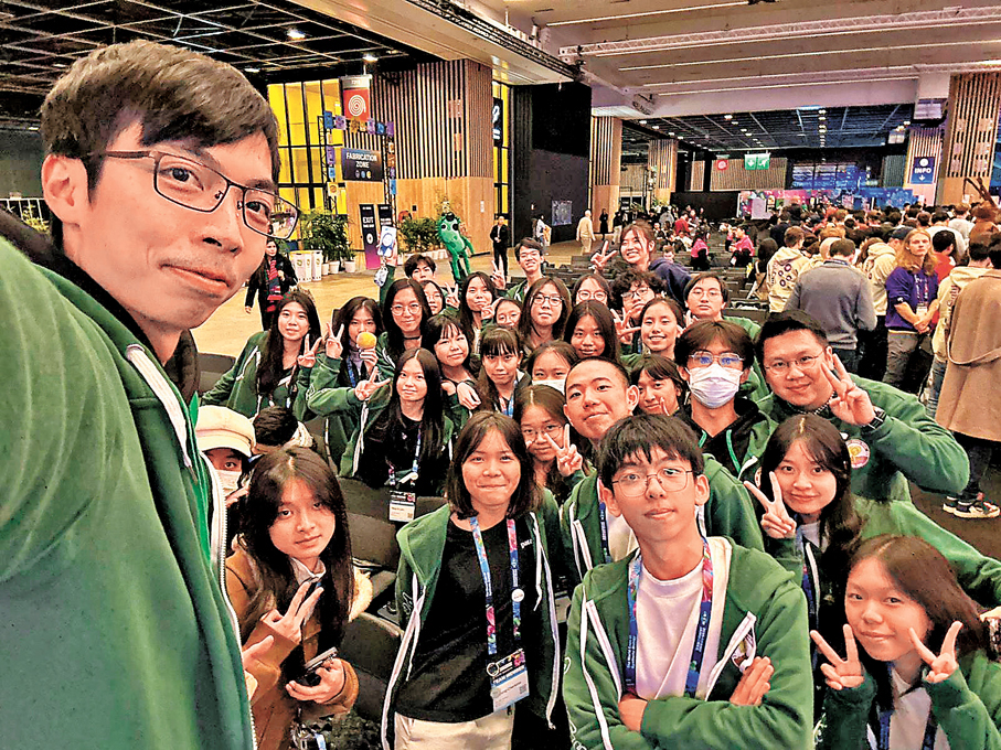 ●HK-Joint-School聯校隊伍於今年舉行法國的iGEM獲高中組別金獎及全球高中組前十。 民生書院供圖