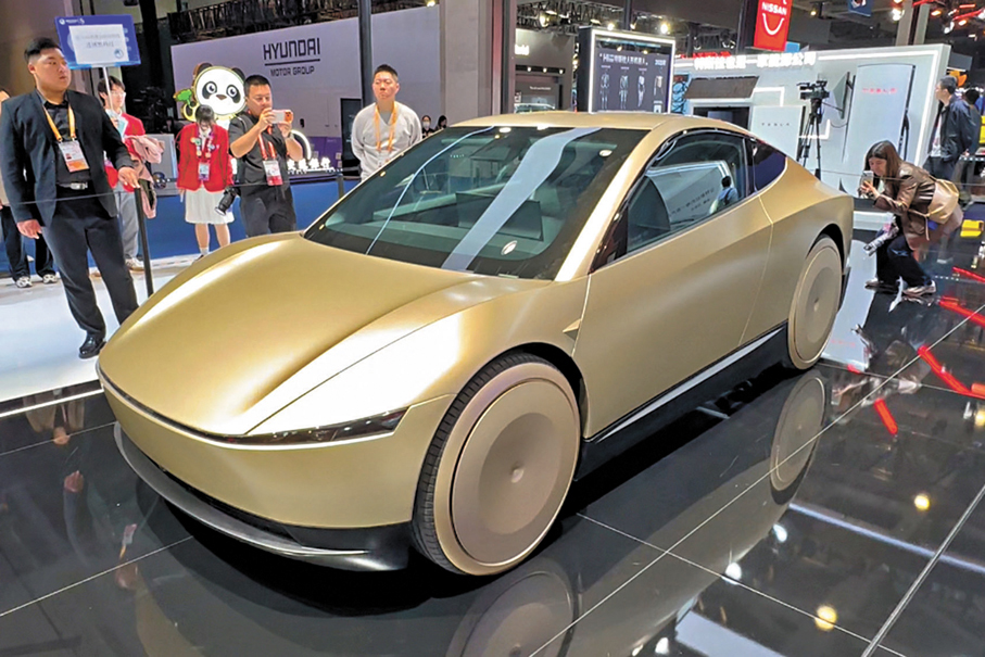 ●特斯拉無方向盤無腳踏板Cybercab 亞太地區首秀。