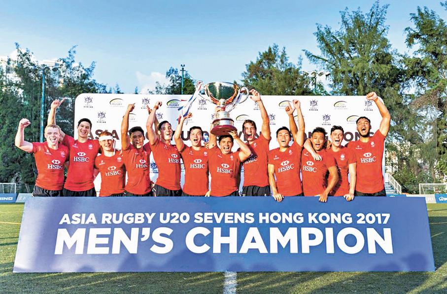 ●「房傑」（左四）在U20港隊中展現速度與實力，一戰成名。 房傑鋒Ig圖片