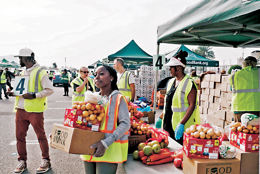 ●SNAP覆蓋全美約八分之一人口。 彭博社