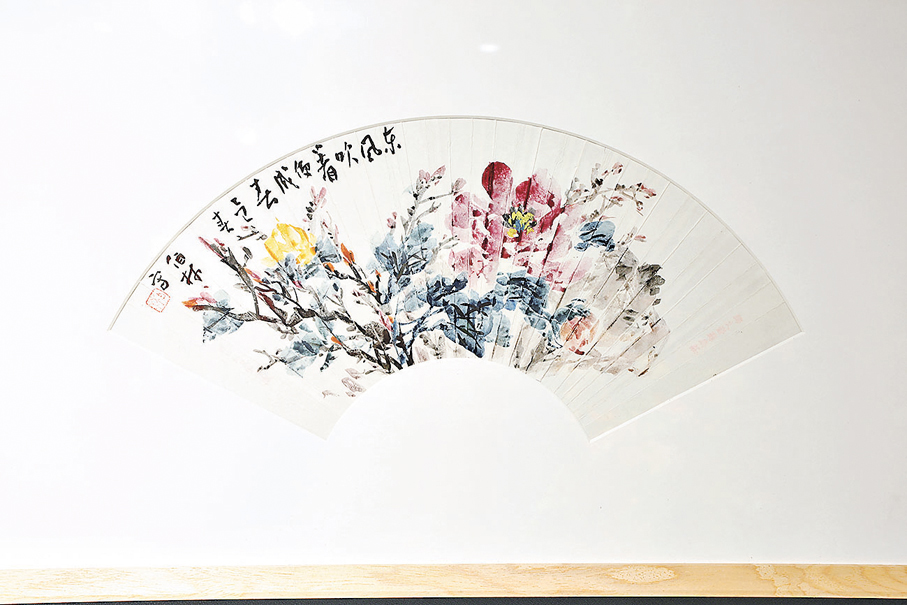 ●周伯林的畫作風格十分鮮明。