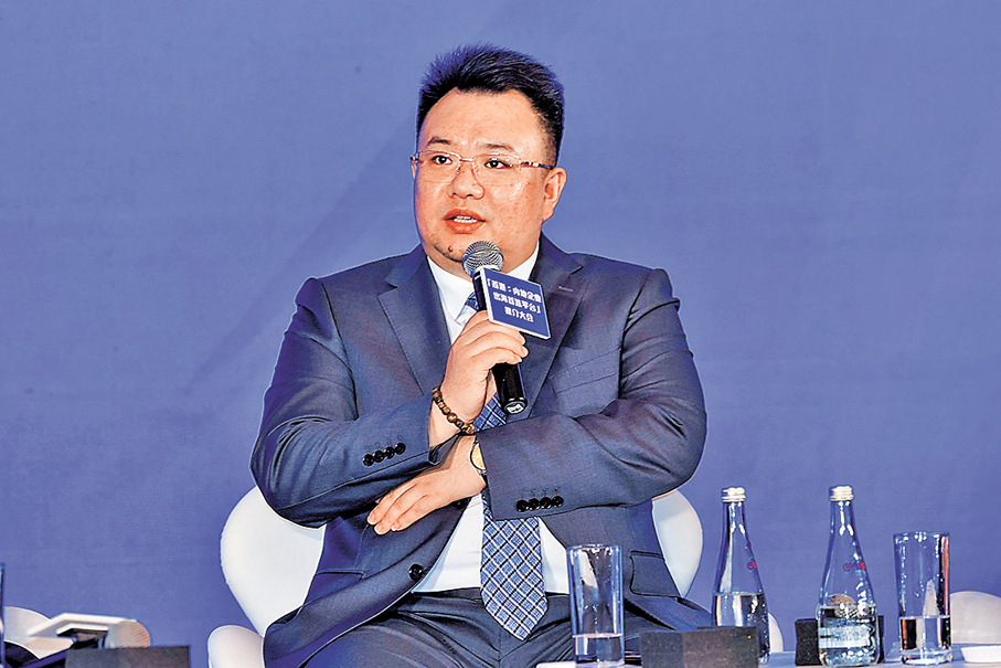 ●東朝科技集團董事長王朝友。香港文匯報記者張帆  攝