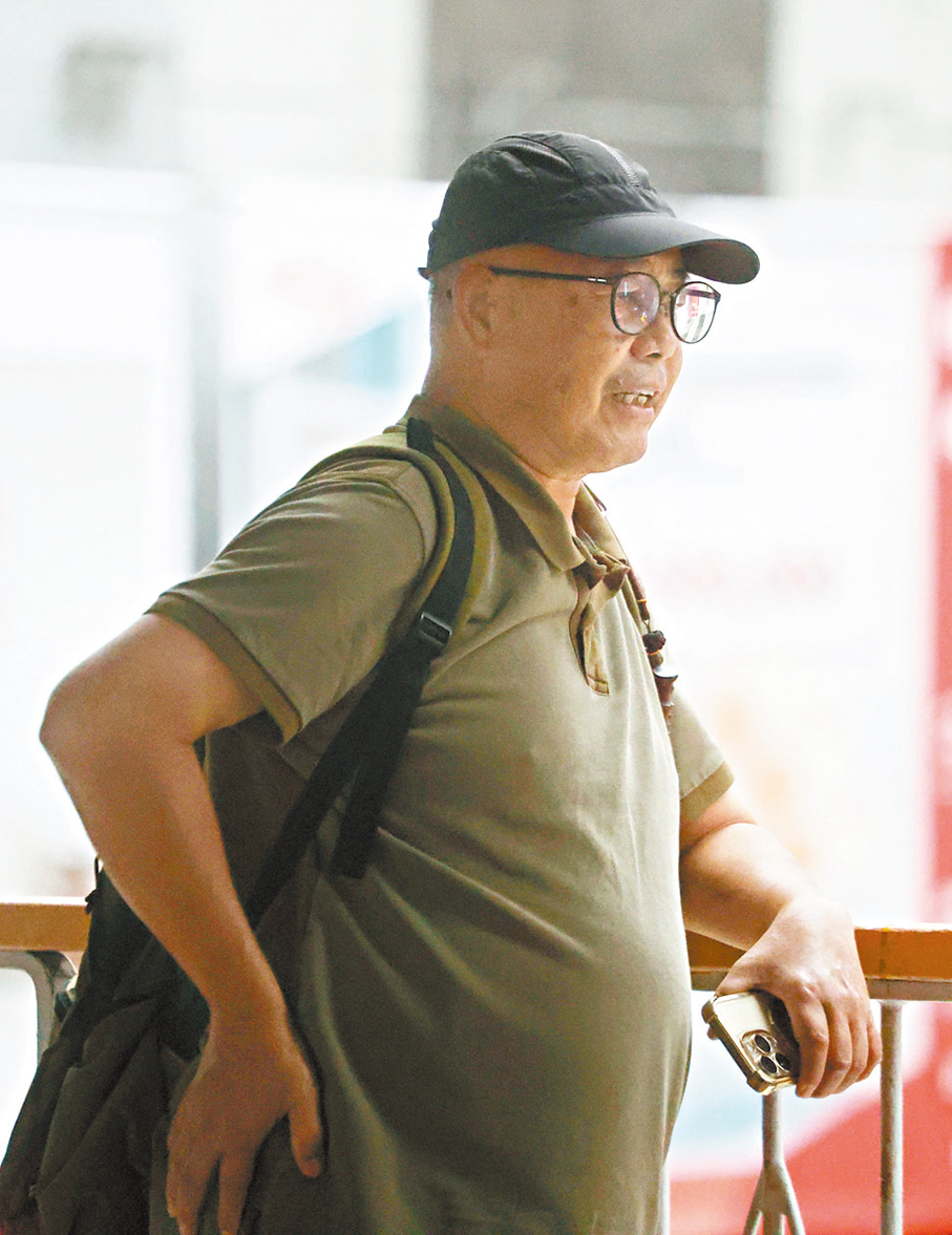 ●羅先生。香港文匯報記者郭木又  攝