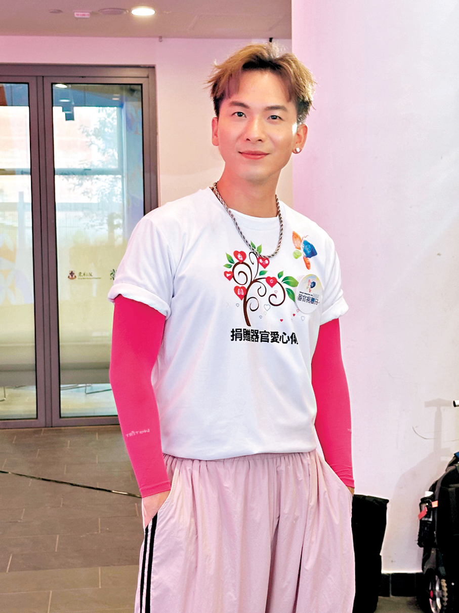 ●周吉佩透露女兒抗拒飛行，連學校交流團都拒絕參加。  香港文匯報記者子棠  攝