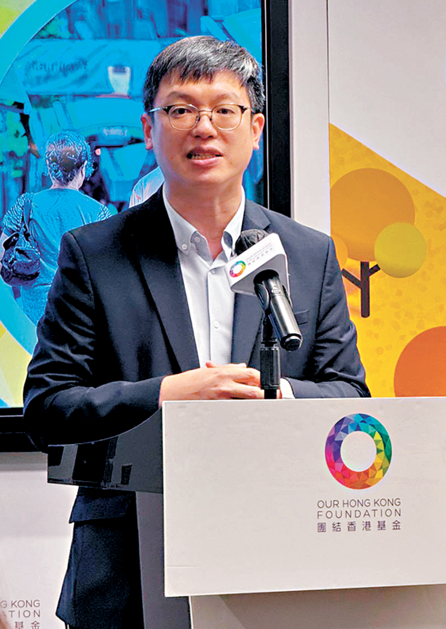 ●何啟明  香港文匯報記者崔瀅  攝