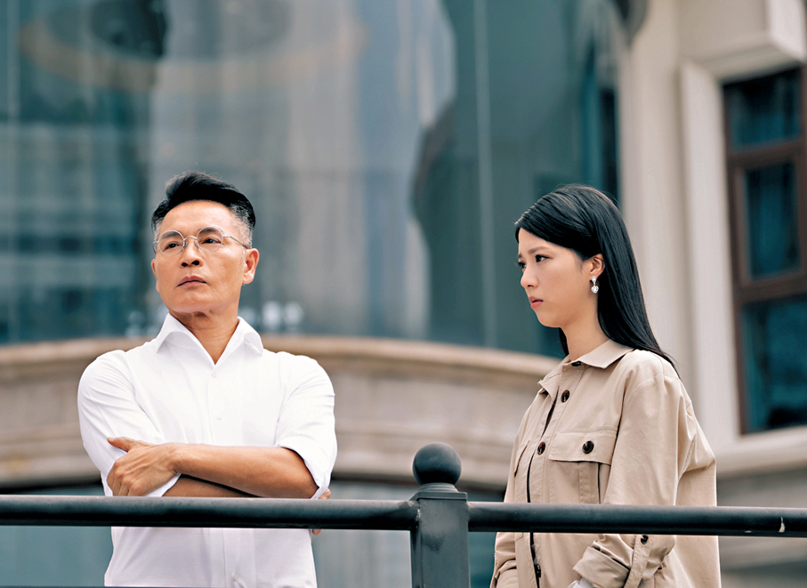 ●郭晉安在《金式森林》中盡顯視帝功架。