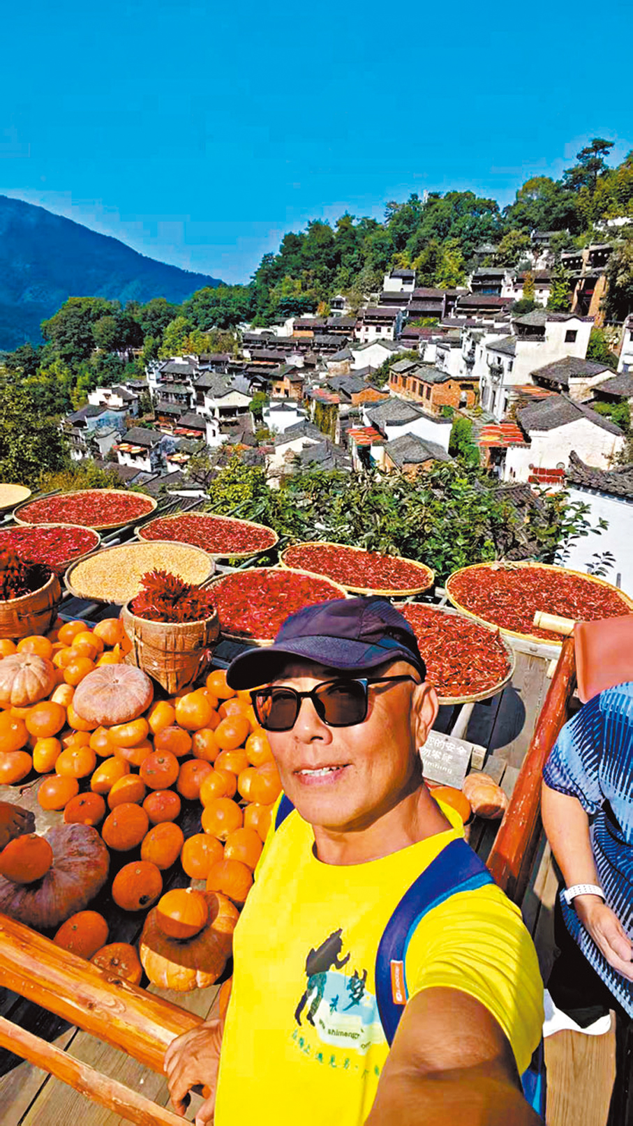 ●港人Alan今年9月份乘坐高鐵去江西婺源。 香港文匯報深圳傳真