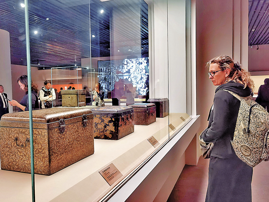 ●展覽現場圖 香港文匯報記者章蘿蘭  攝