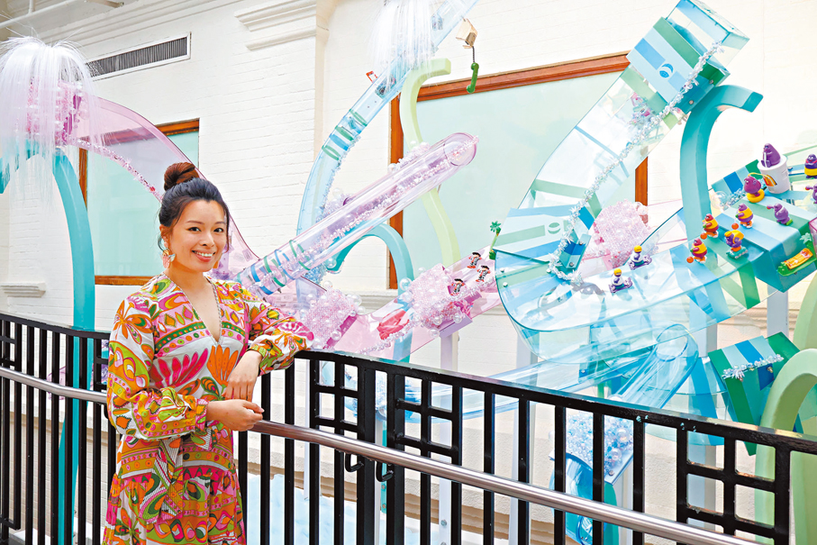 ●阮家儀首次嘗試大型場域特定藝術裝置作品。