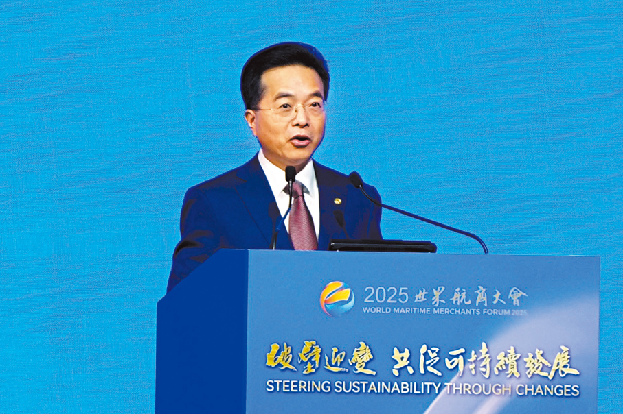 ●招商局集團有限公司董事長繆建民。大公文匯全媒體記者何嘉駿  攝