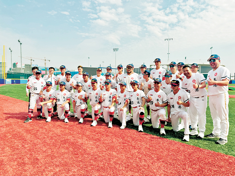●港隊成員陳思宇賽後接受香港文匯報採訪。 香港文匯報記者盧靜怡 攝