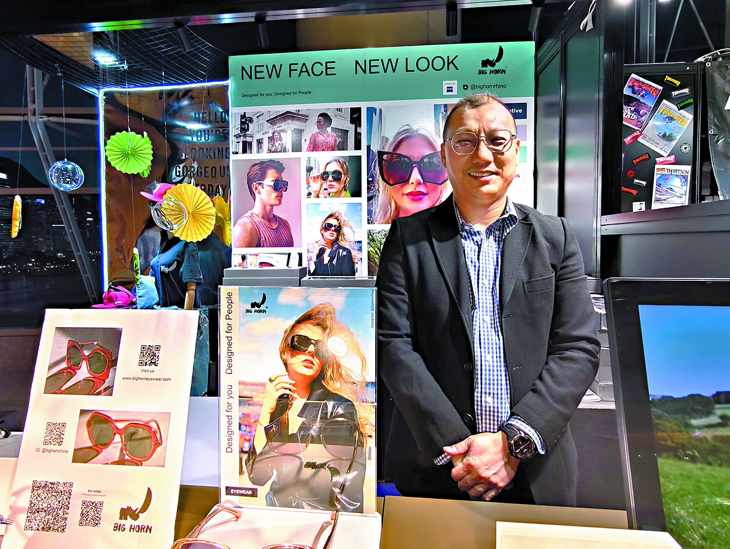 ●Kevin把品牌從外銷帶回香港和內地。