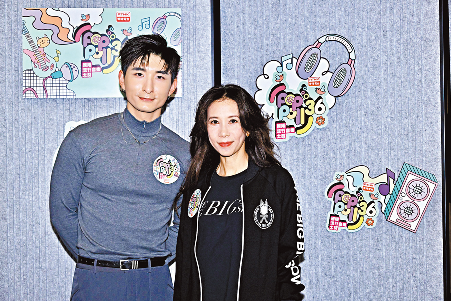 ●莫文蔚和張馳豪呼籲樂迷踴躍投票。