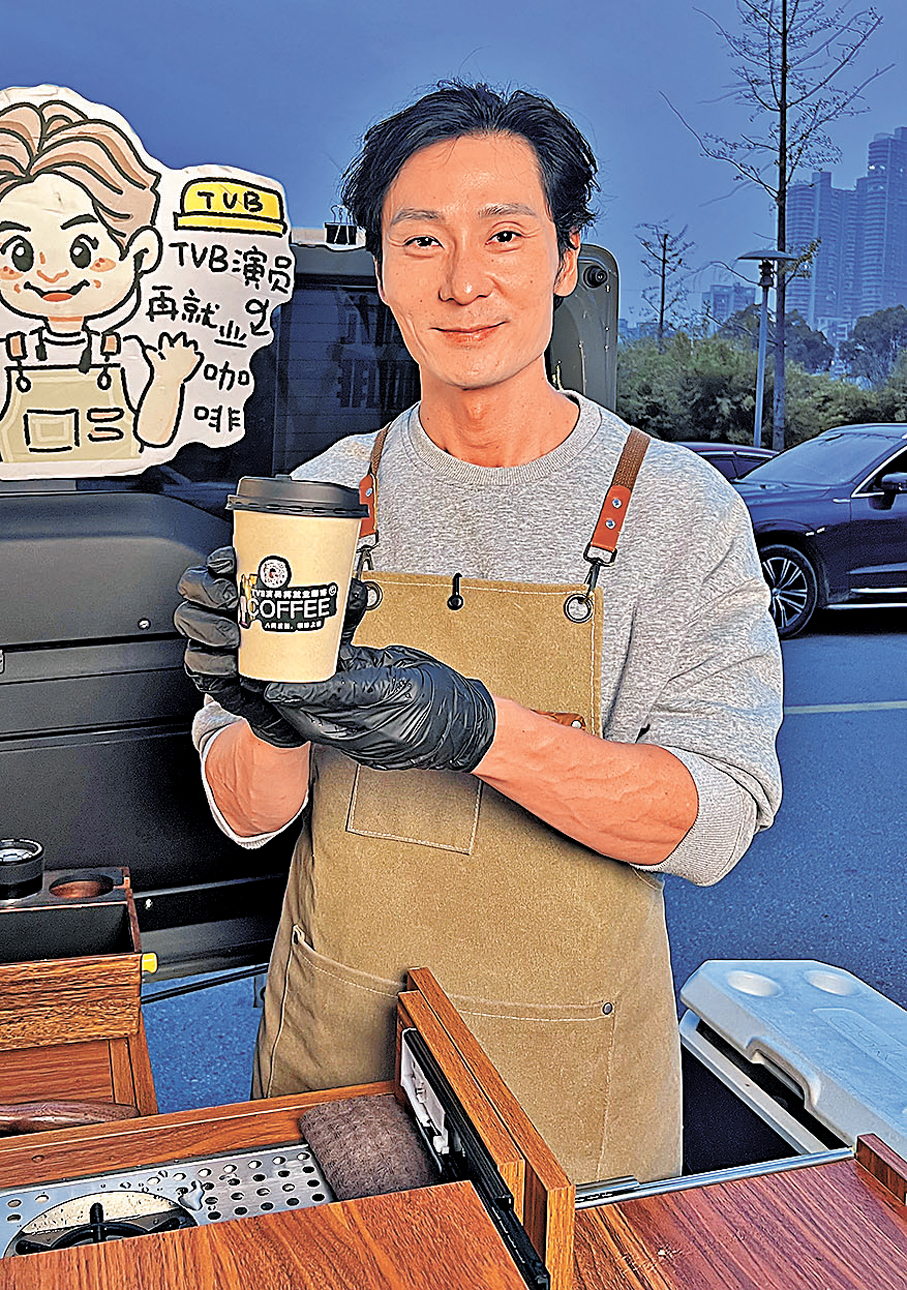 ●姚亦澧決定「50歲前再拚一次」。   香港文匯報記者姚進 攝