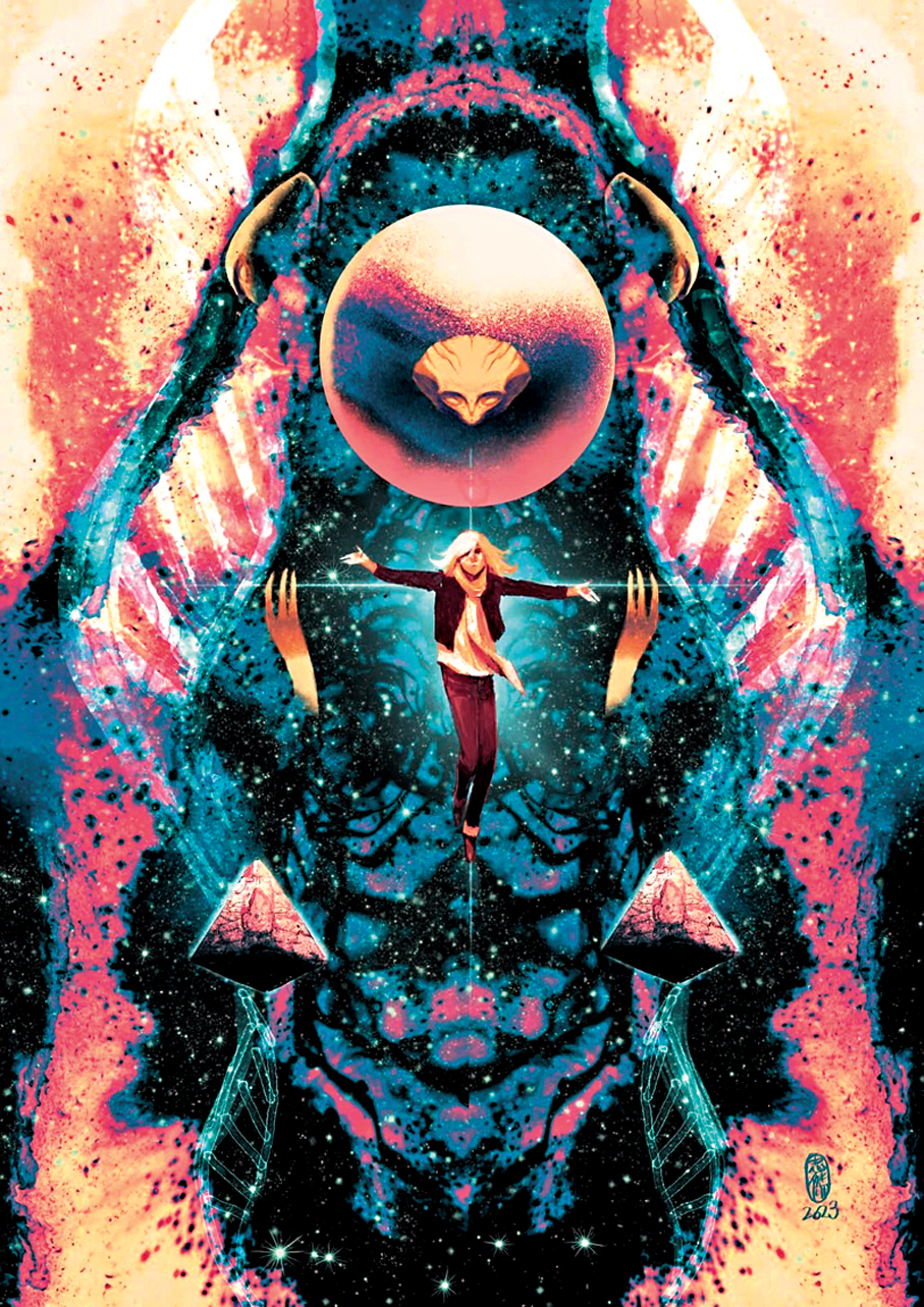 ●Man僧主筆改編《星戰：索龍》小說的漫畫創作。