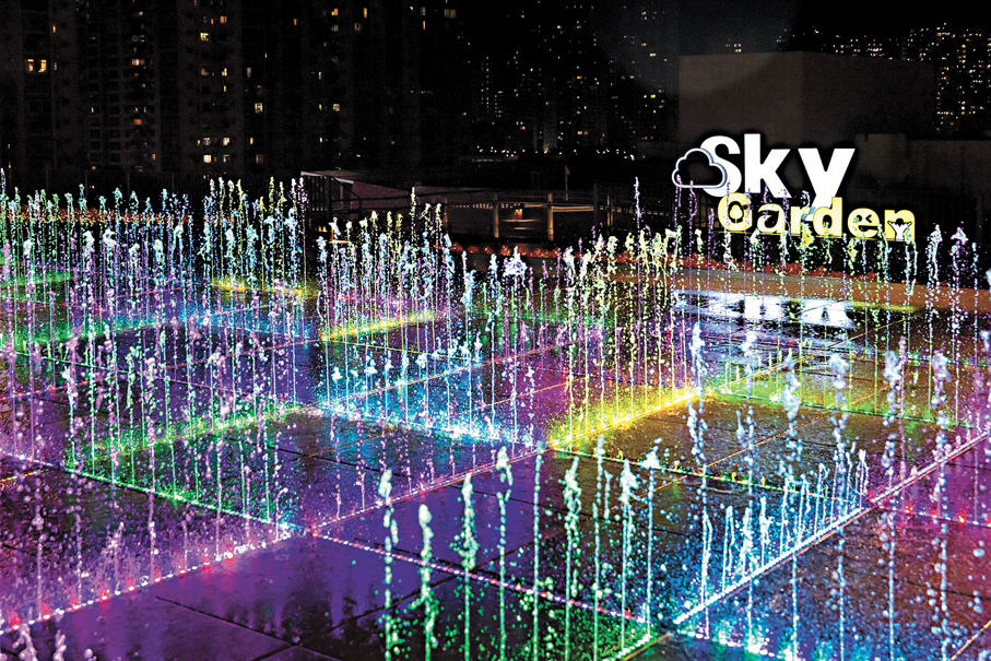 ●「經典音樂噴泉」於Sky Garden回歸。