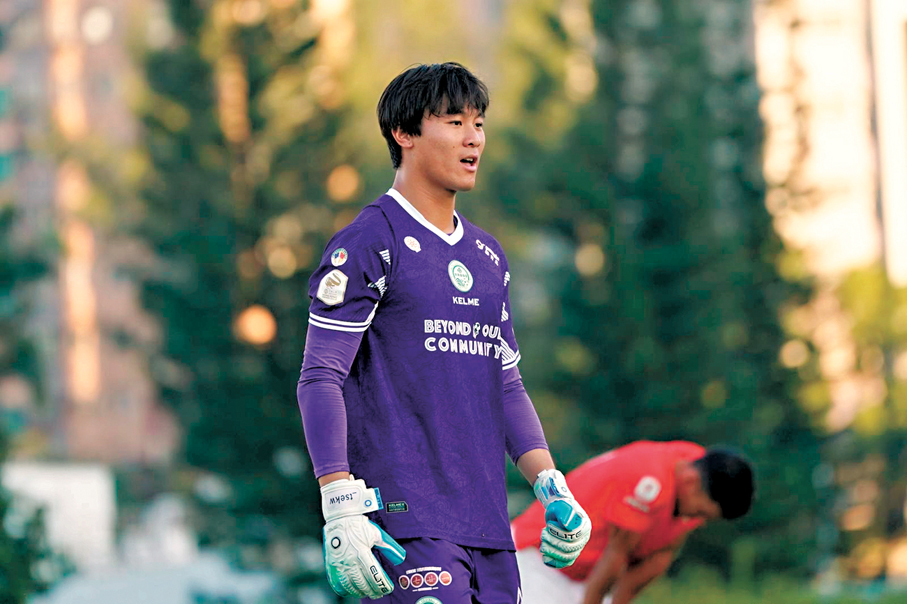 ●謝家榮稱自己任何比賽都想上場。香港文匯報記者張發兒  攝