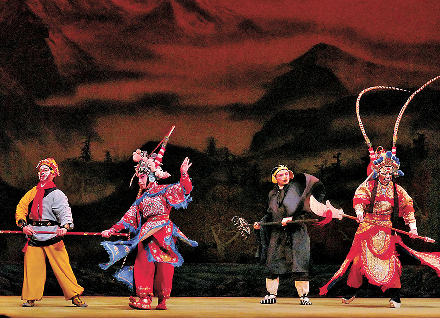 老少咸宜的《西遊記》中最有戲味的《猴王巧借芭蕉扇》。