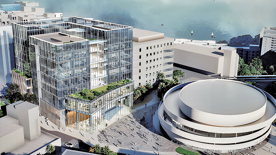 ●科大醫學院清水灣教研大樓效果圖  資料圖片