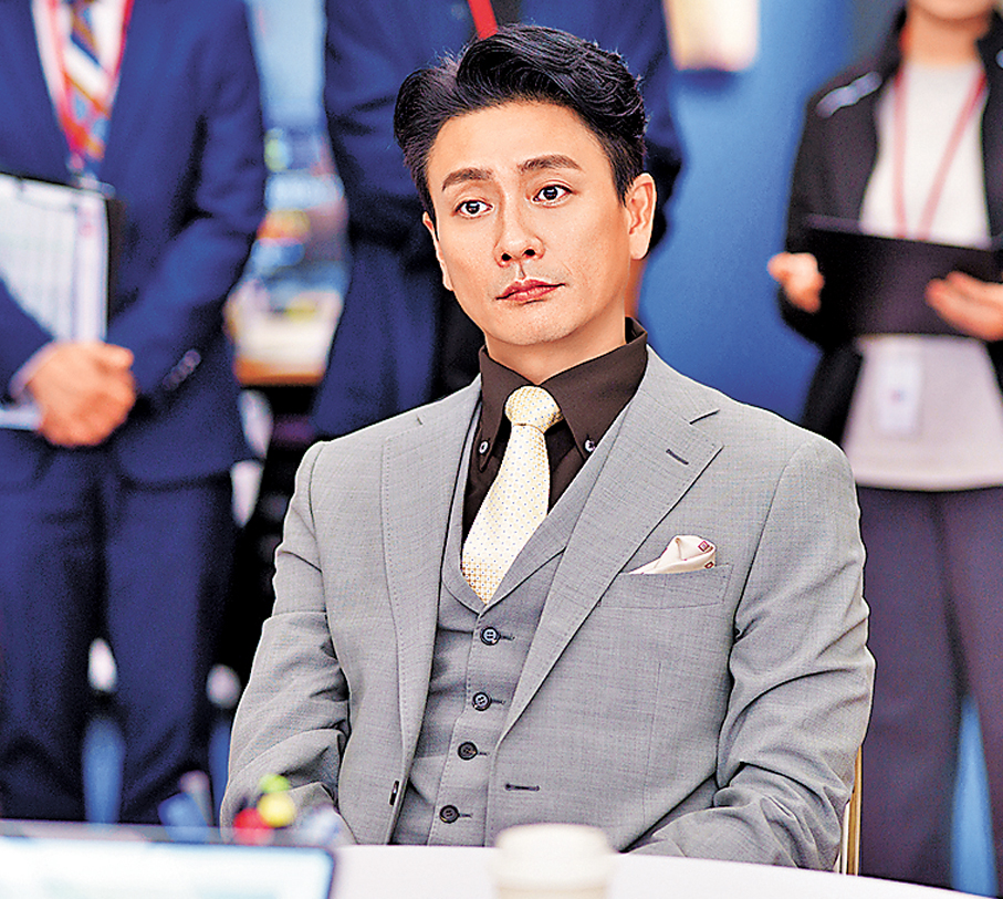 ●黃宗澤在《新聞女王2》中飾演尖酸刻薄的高層。