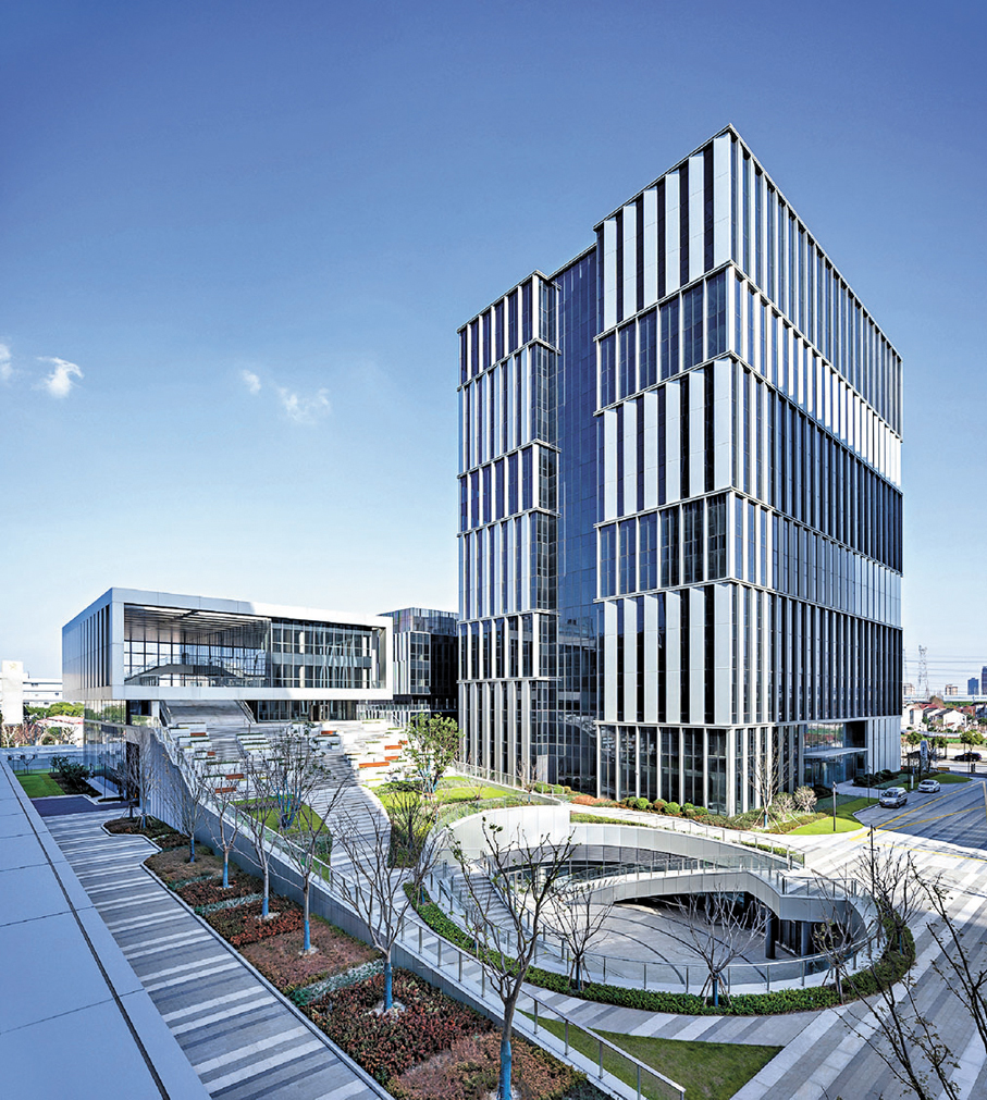 ●課程位於上海的教學樓。 港大圖片