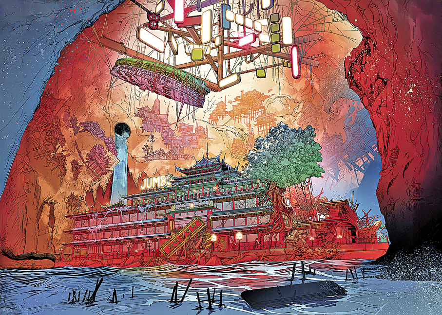 ▼《BONEMAX》中融匯珍寶海鮮舫等本地元素。