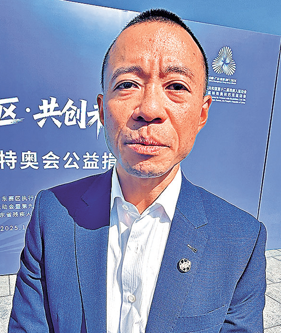 ●陳岳鵬指從化馬場將常態化舉行速度賽馬賽事。 香港文匯報記者敖敏輝  攝