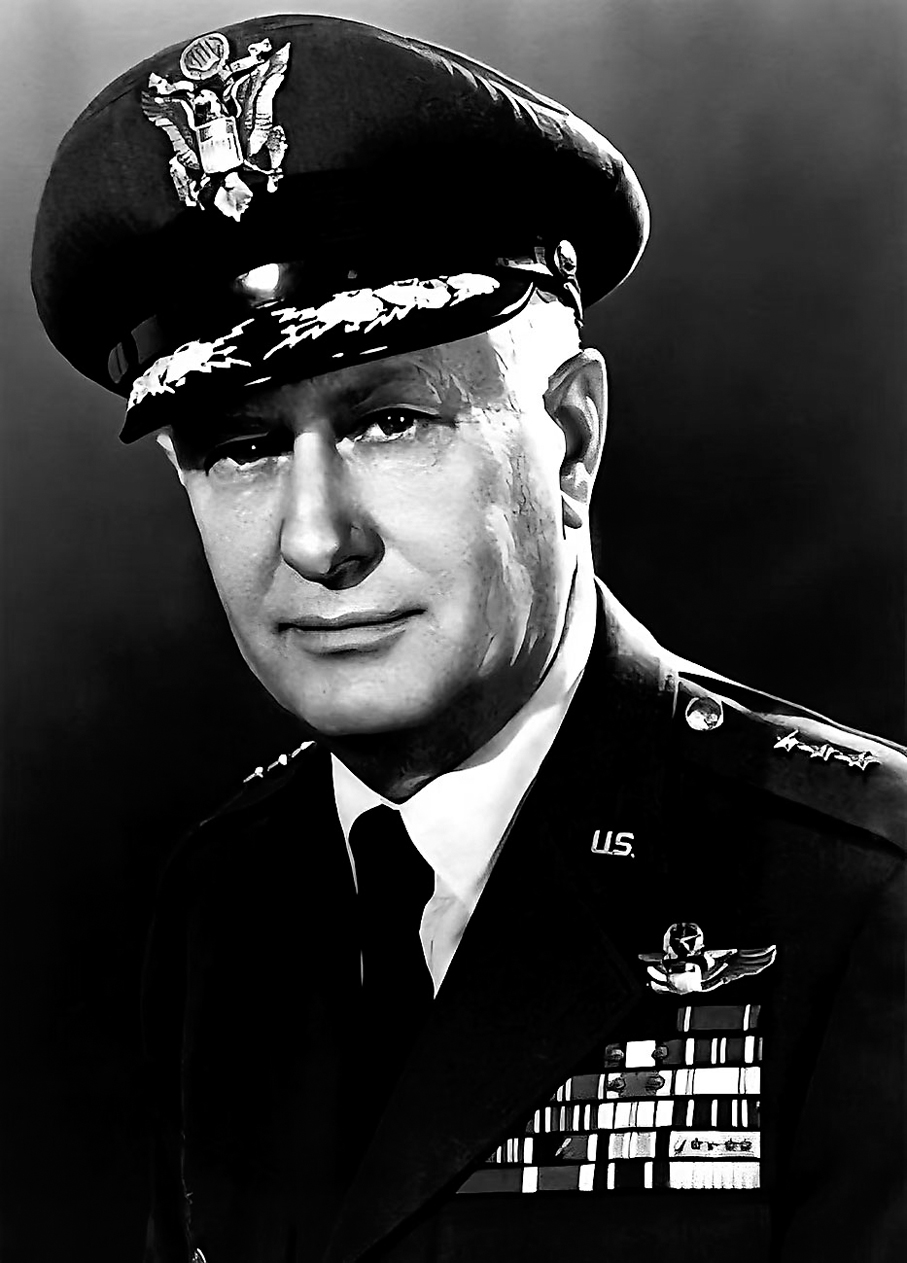 ●駝峰航線美軍指揮官騰納爾  作者供圖