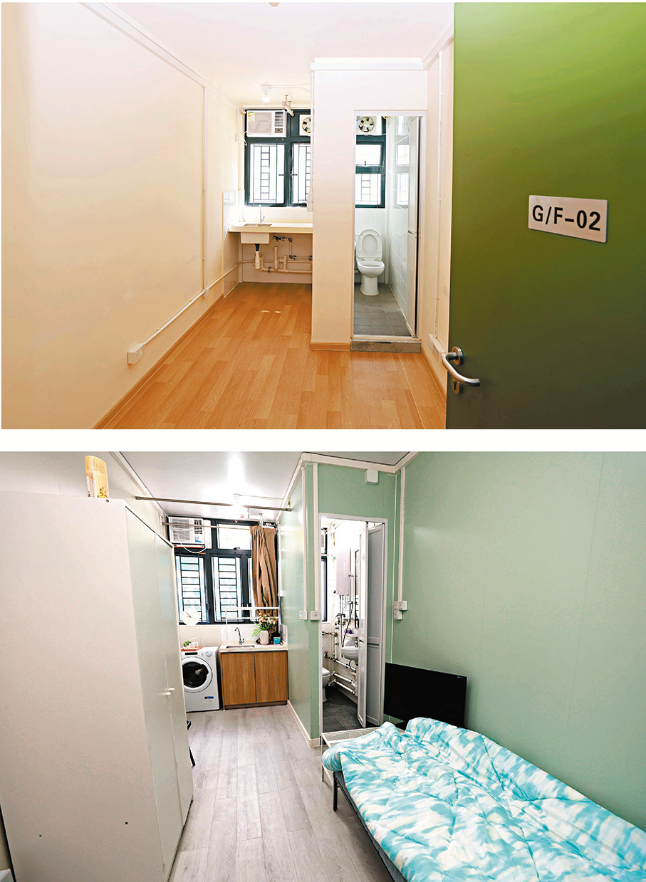 ●善樓與樂善村單位設施齊全。香港文匯報記者北山彥  攝