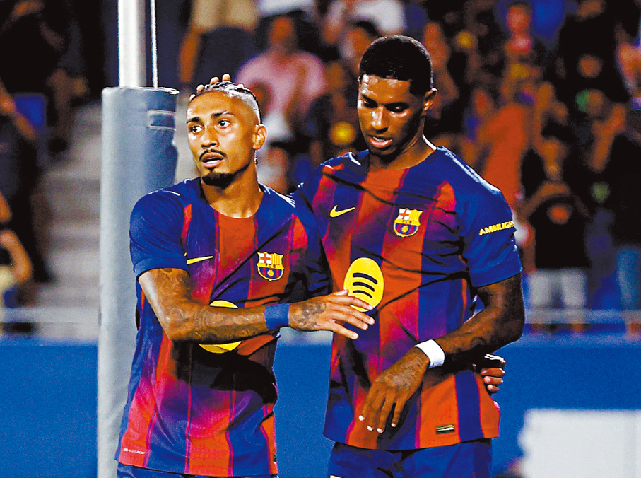 ●拉芬夏（左）或與拉舒福特合組攻擊線。  資料圖片