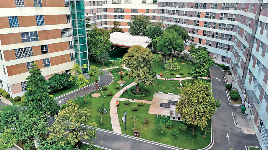 ●中山火炬開發區頤康老年服務中心環境。 香港文匯報廣東傳真