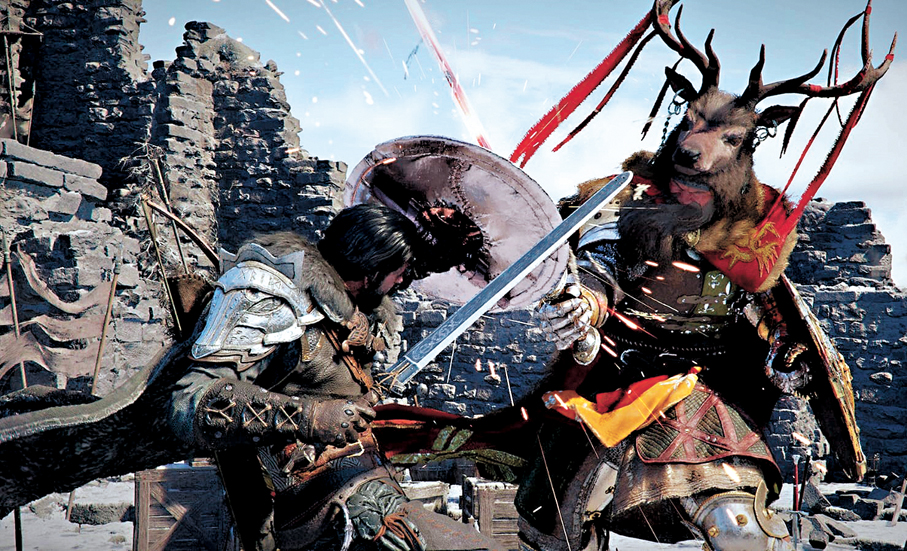 ●《赤血沙漠》早於9月東京電玩展時已備受注目。